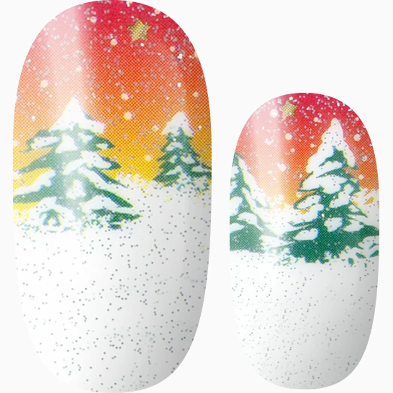 Frosted Evergreens